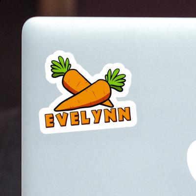 Autocollant Carotte Evelynn Laptop Image