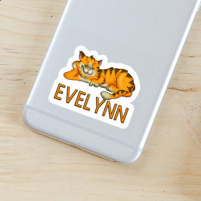 Cat Sticker Evelynn Laptop Image