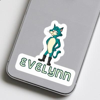 Katze Sticker Evelynn Notebook Image