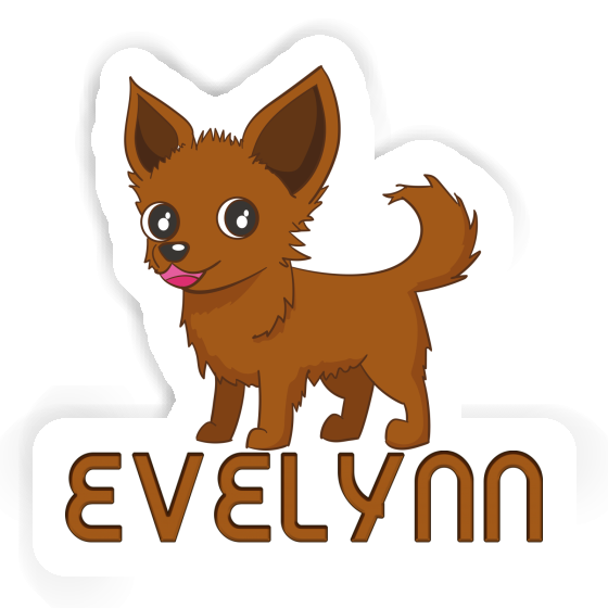 Chihuahua Sticker Evelynn Laptop Image