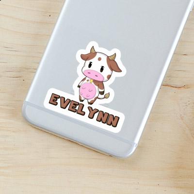 Sticker Cow Evelynn Laptop Image