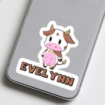 Vache Autocollant Evelynn Notebook Image