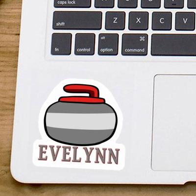 Sticker Evelynn Curling Stone Image