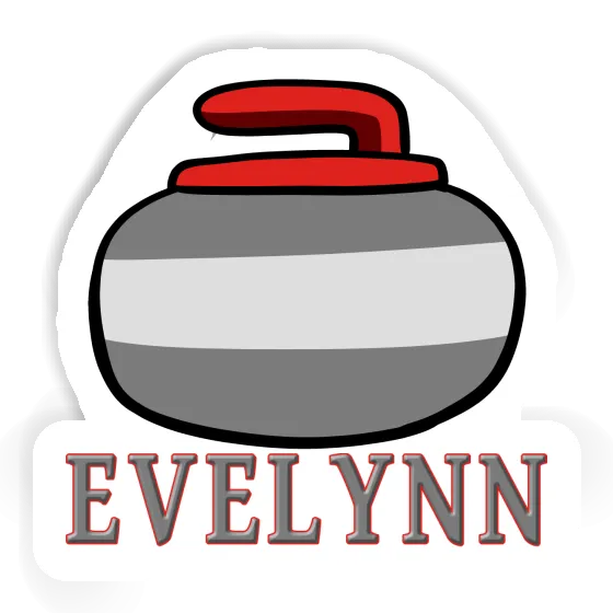 Sticker Evelynn Curling Stone Notebook Image