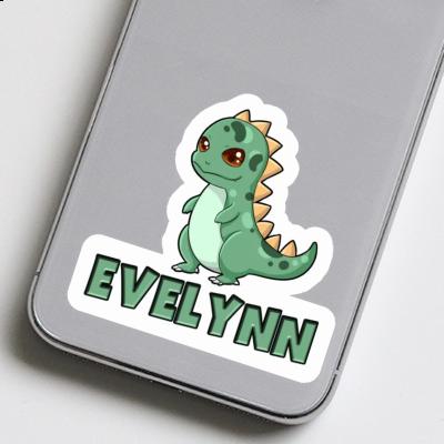 T-Rex Sticker Evelynn Laptop Image