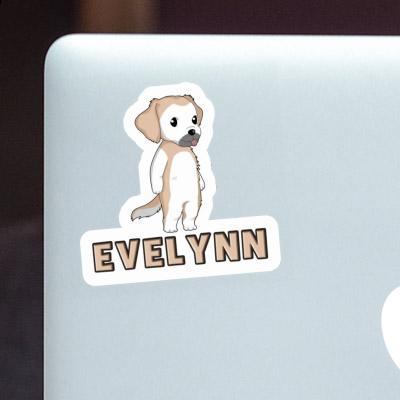 Aufkleber Evelynn Golden Retriever Laptop Image