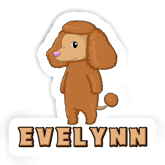 Sticker Evelynn Poodle Image