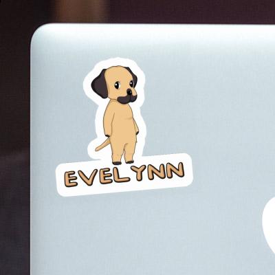 Autocollant Rhodesian Ridgeback Evelynn Notebook Image