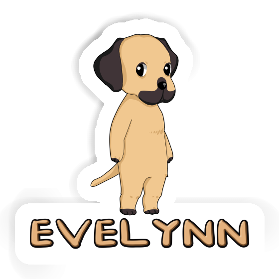 Autocollant Rhodesian Ridgeback Evelynn Image