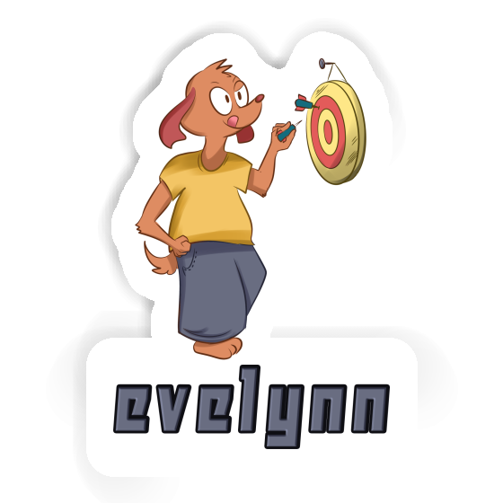 Darts Player Sticker Evelynn Gift package Image