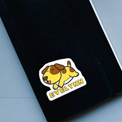 Sticker Evelynn Dog Notebook Image