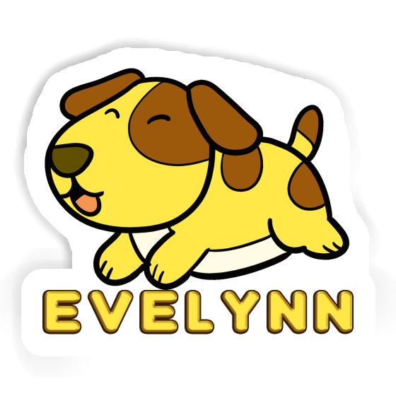 Aufkleber Evelynn Hund Notebook Image