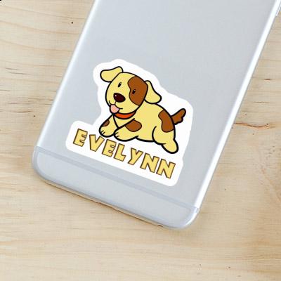 Dog Sticker Evelynn Laptop Image