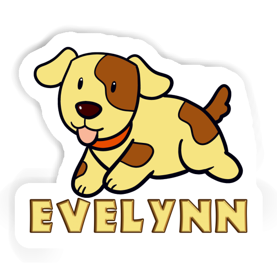 Dog Sticker Evelynn Notebook Image