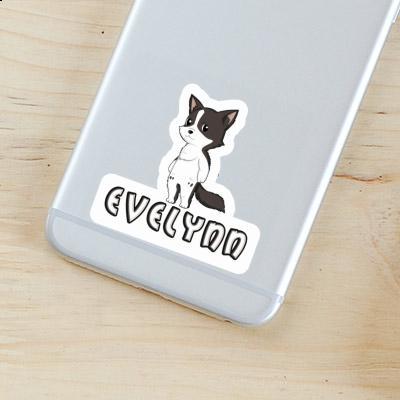 Aufkleber Border Collie Evelynn Laptop Image