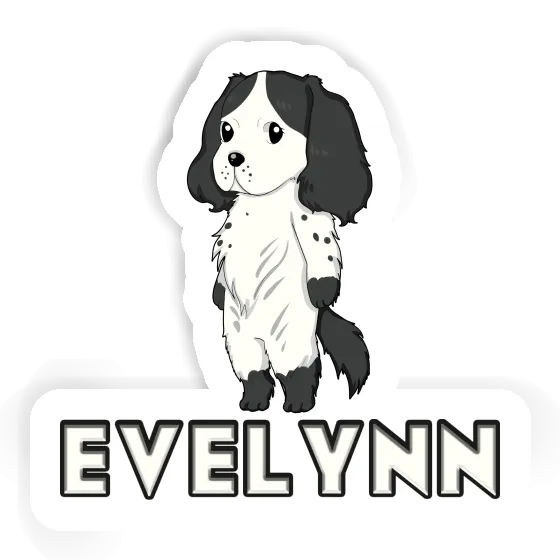 Sticker Evelynn Cocker Spaniel Gift package Image