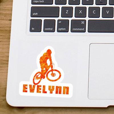 Evelynn Sticker Downhiller Laptop Image