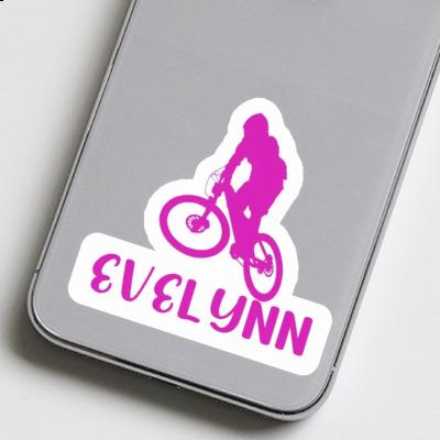 Evelynn Sticker Downhiller Laptop Image