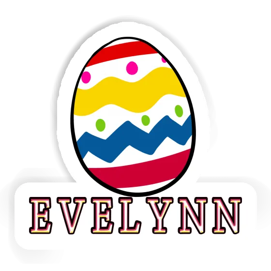 Sticker Evelynn Easter Egg Gift package Image