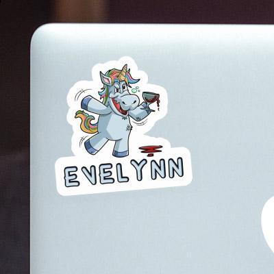 Sticker Evelynn Unicorn Gift package Image