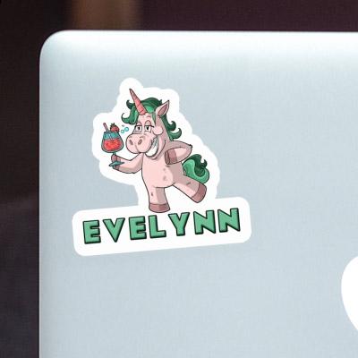 Sticker Party Unicorn Evelynn Image