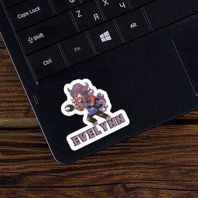 Sticker Rockendes Einhorn Evelynn Gift package Image