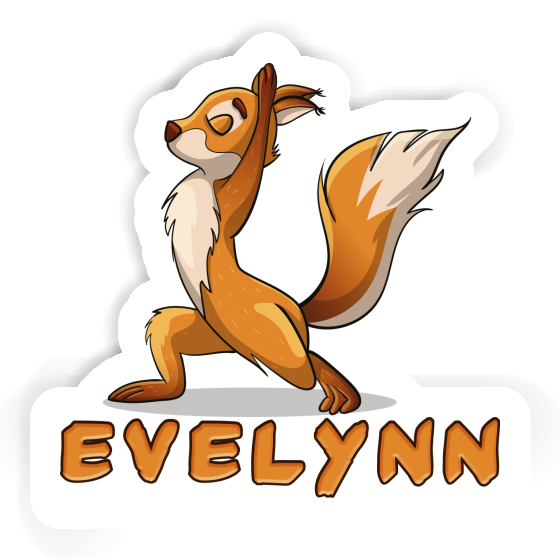 Squirrel Sticker Evelynn Image