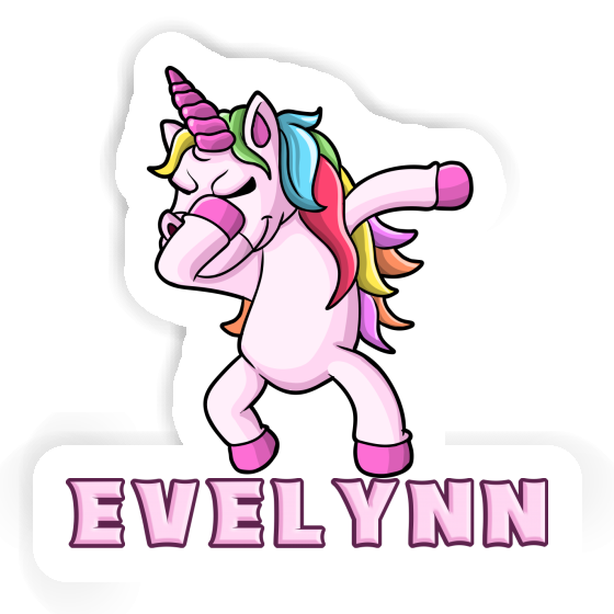 Evelynn Sticker Unicorn Notebook Image