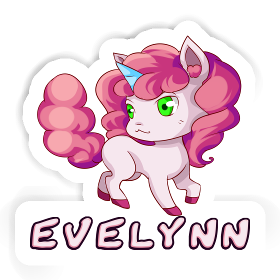 Sticker Unicorn Evelynn Image