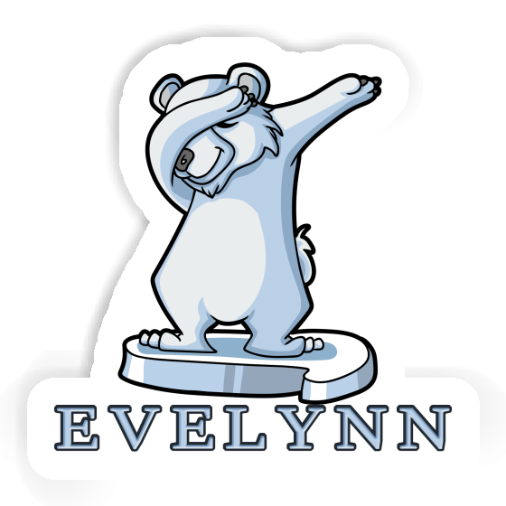 Sticker Polar Bear Evelynn Notebook Image