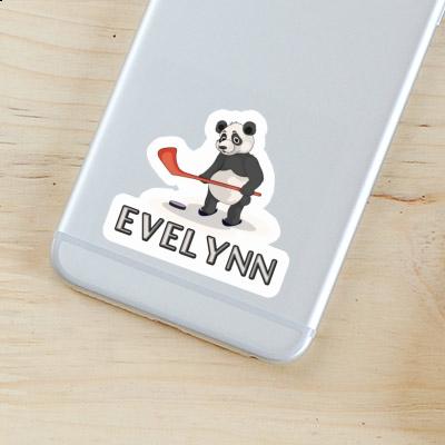 Ice Hockey Panda Sticker Evelynn Gift package Image