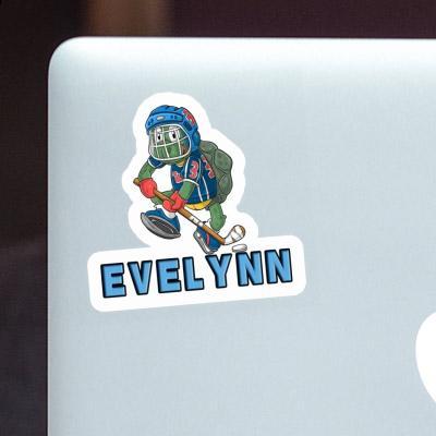 Evelynn Sticker Hockey Player Gift package Image