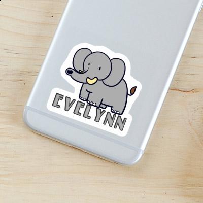 Elephant Sticker Evelynn Gift package Image