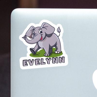 Sticker Evelynn Elephant Image