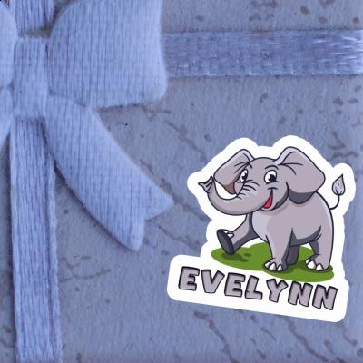 Autocollant Éléphant Evelynn Gift package Image