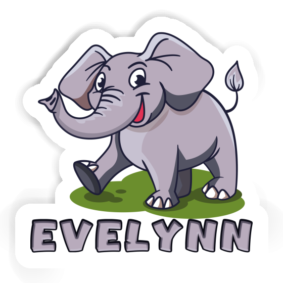 Sticker Evelynn Elephant Gift package Image