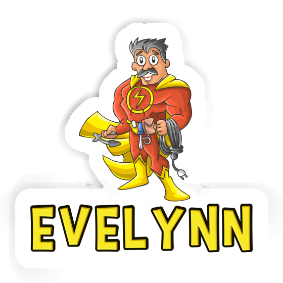 Evelynn Sticker Electrician Notebook Image