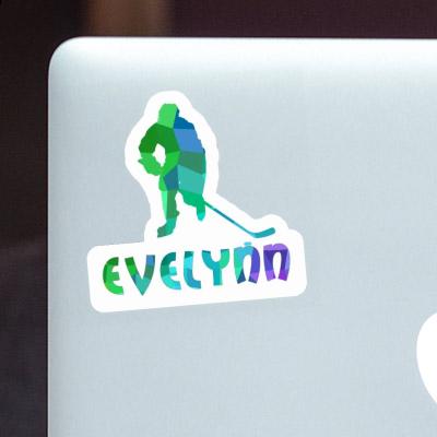 Sticker Eishockeyspieler Evelynn Gift package Image