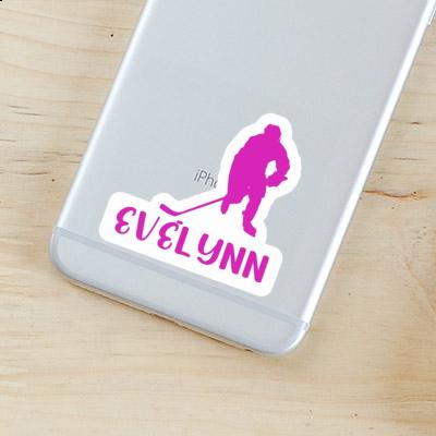 Evelynn Sticker Hockey Player Gift package Image