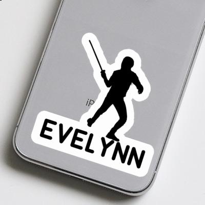 Evelynn Sticker Fencer Laptop Image