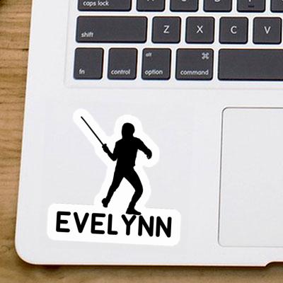 Evelynn Sticker Fencer Image