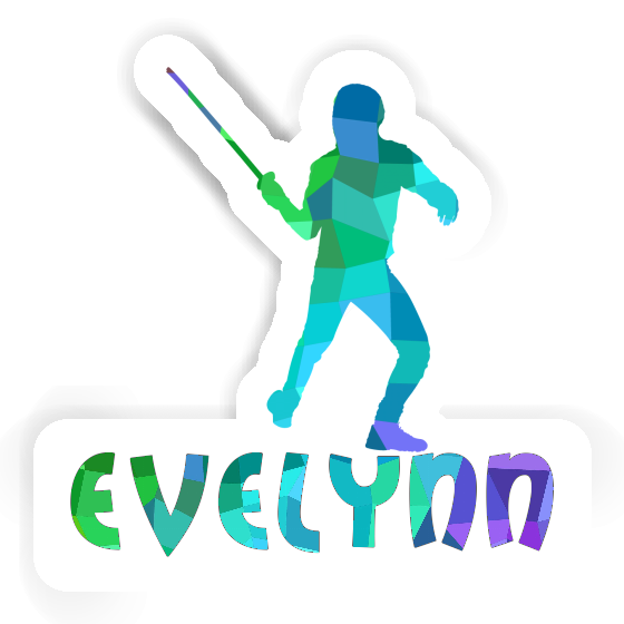 Evelynn Sticker Fechter Laptop Image