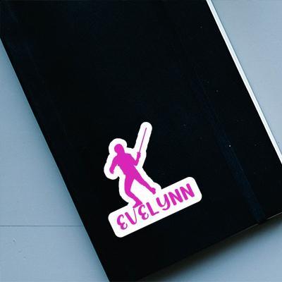 Sticker Evelynn Fencer Laptop Image