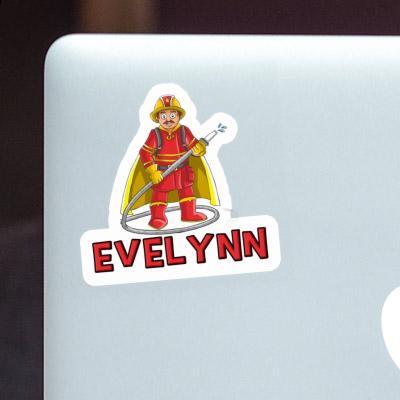 Sticker Evelynn Feuerwehrmann Laptop Image