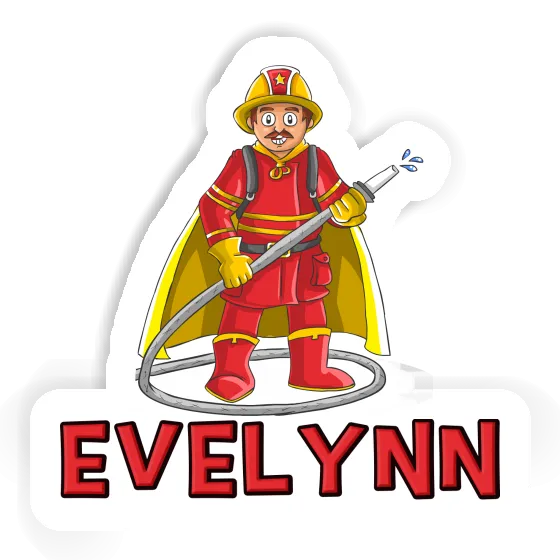 Evelynn Sticker Firefighter Notebook Image