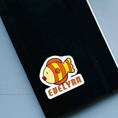 Sticker Evelynn Fish Laptop Image