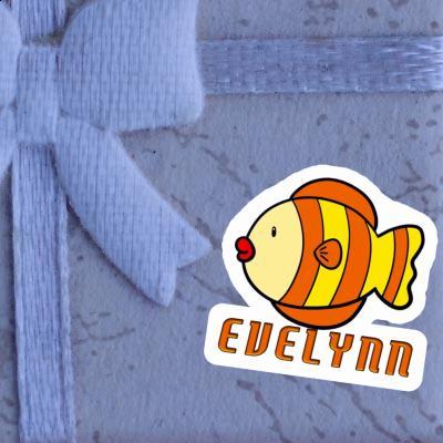 Aufkleber Fisch Evelynn Image