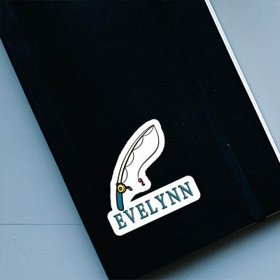 Fishing Rod Sticker Evelynn Image