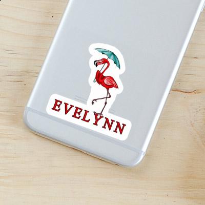 Sticker Evelynn Flamingo Gift package Image