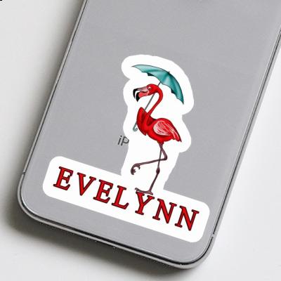 Sticker Flamingo Evelynn Laptop Image